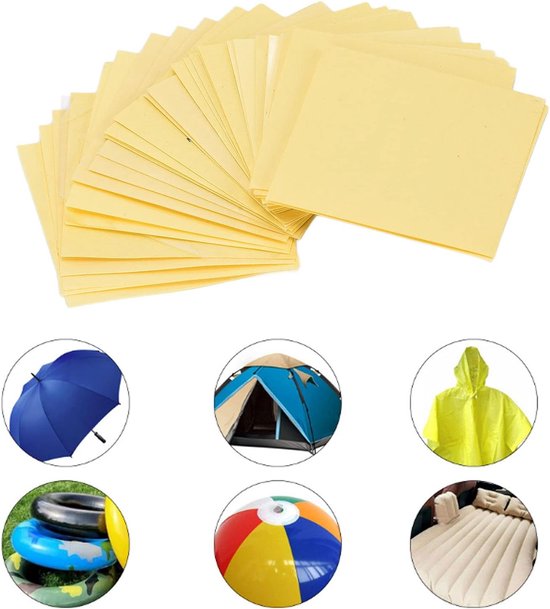 Reparatieset Zwemringen - Pleisters Opblaasbaar - Lekkages Dichten - Zelfklevend Waterdicht - 30 Stuks - Transparant — afbeelding 3