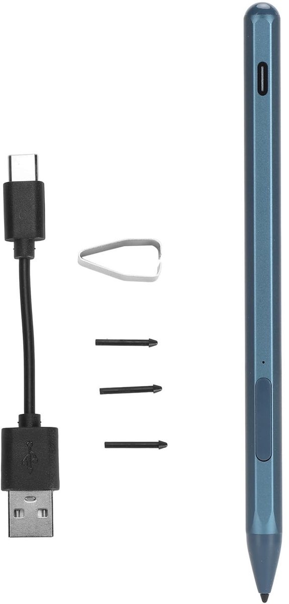 Cosensi - Dailygoods - Actieve styluspen met oplaadbare functie en vervangende tips