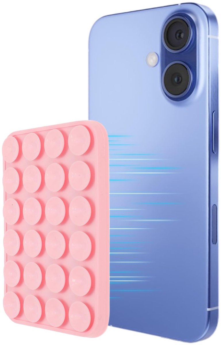 Cosensi - Magnetische Zuignaphouder voor Telefoon met Antislip Grip