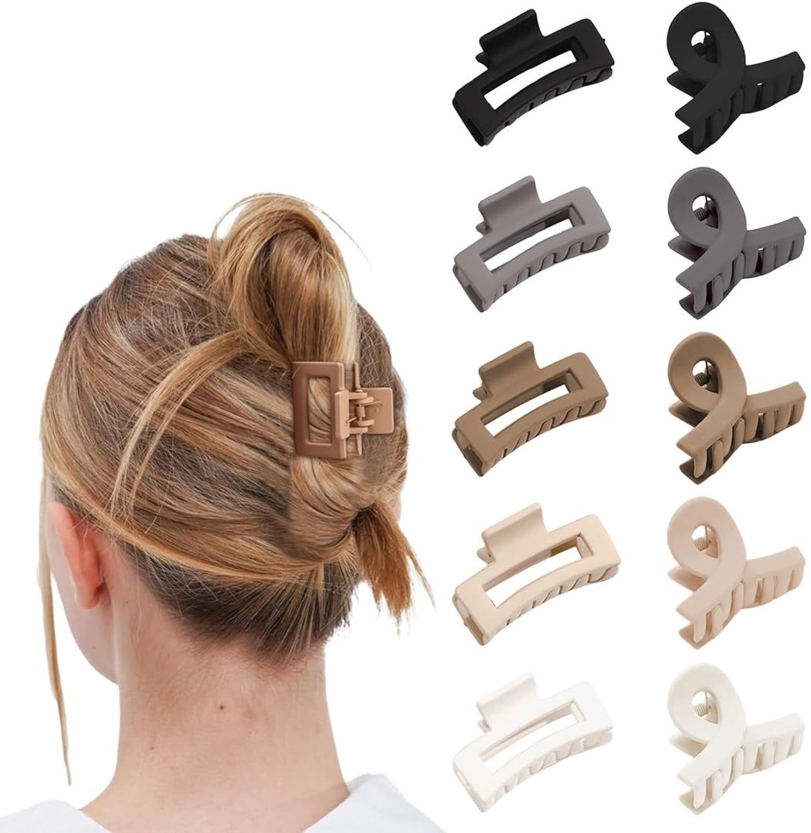 Cosensi - Dailygoods - Antislip Haarklemmen (10x Mini Clips)