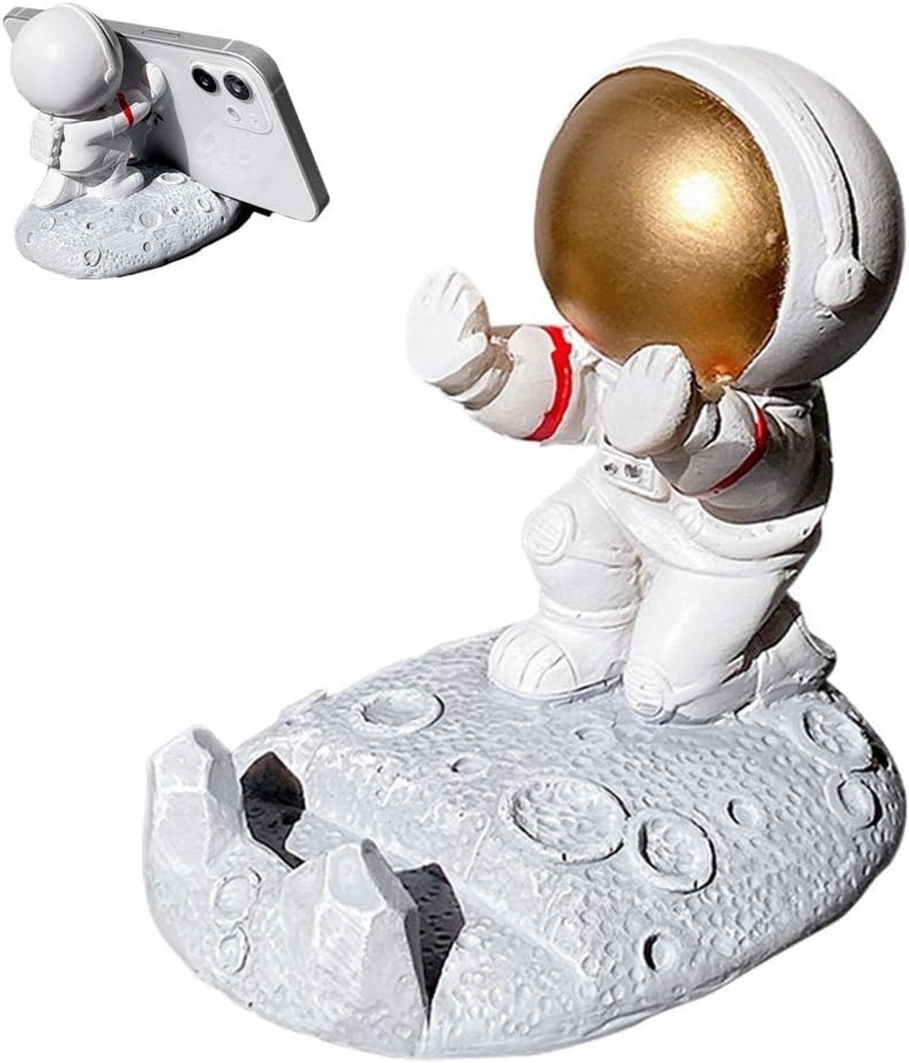 Dailygoods - Astronaut Telefoonhouder voor Bureau en Desktop