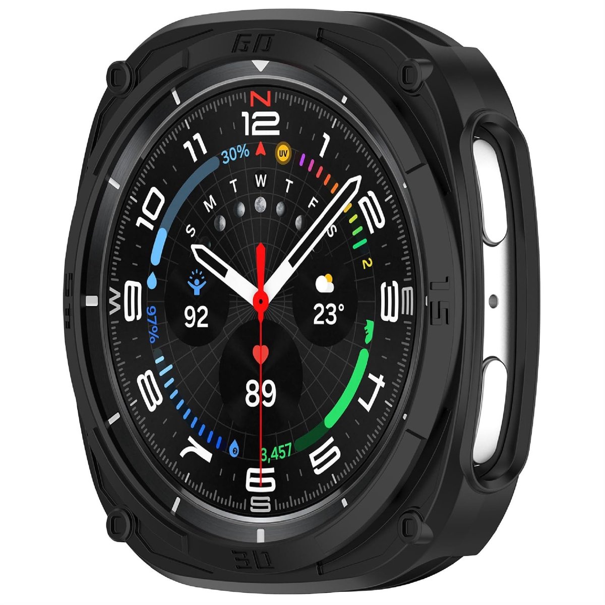 Dailygoods - Zachte TPU Siliconen Beschermhoes voor Smartwatch