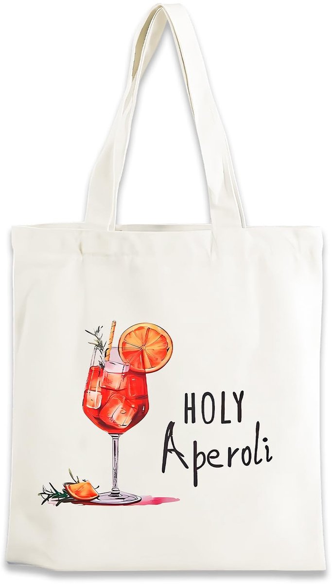 Dailygoods - Jute Boodschappentas voor Aperol Liefhebbers