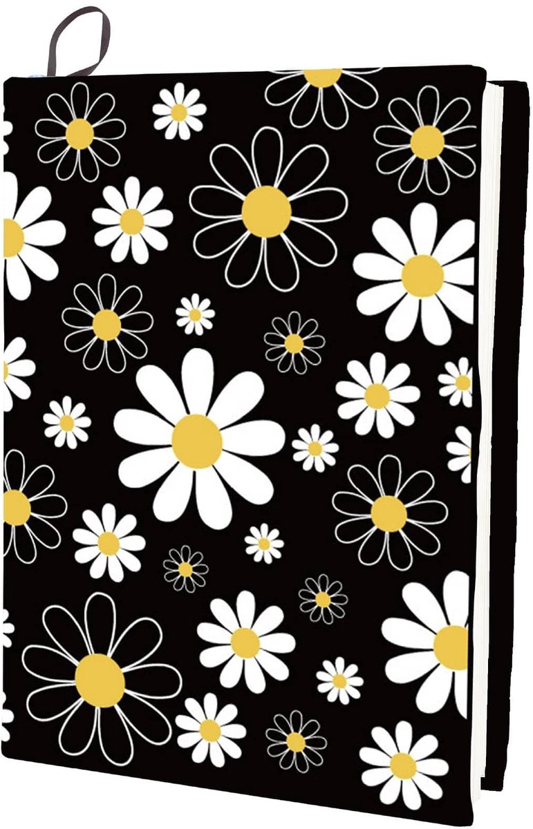 Dailygoods - Rekbare Boekomslag met Bloemenpatroon