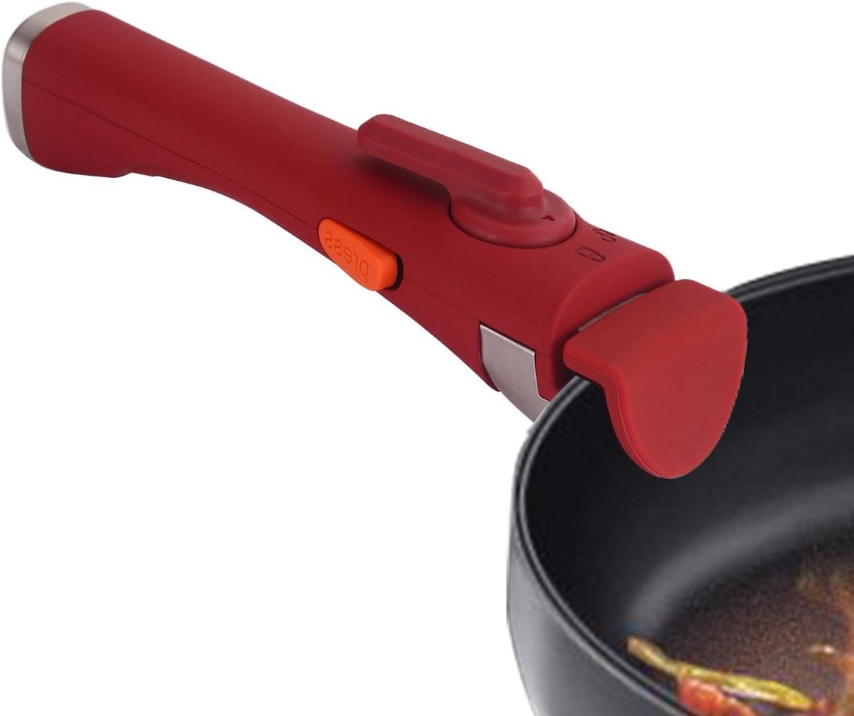 Afneembare pannengreep, vervanging voor pannengreep, reservegreep voor kookpan en pan, mul