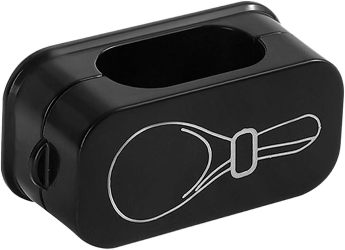 Lepelhouder - Keuken organizer - Keuken opruimen - Magnetische montage - Compact formaat - Zwart