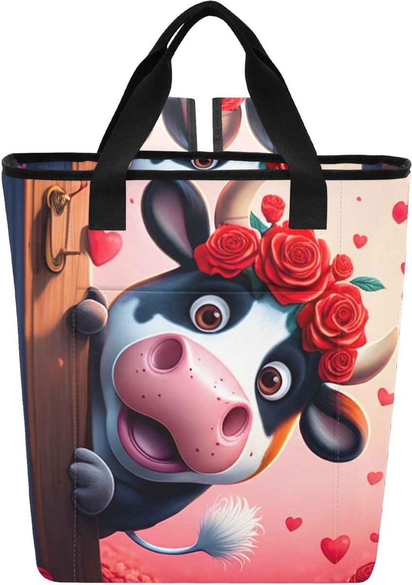 Koeltas - Lunchtas Tote - Picknick en Reizen - Grote Capaciteit - 36 Blikken - Met Print