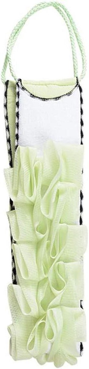 Rug Handdoek - Scrubber Douche - Lichaam Reinigen - Zachte vezels - 95x9.5cm - Groen