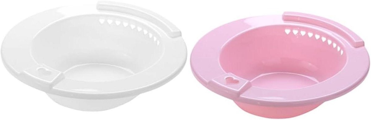 Zitbad Toilet - Perineumbad Bidet - Persoonlijke Hygiëne - Ruimtebesparend Ontwerp - 36x36x11 cm - Assorti