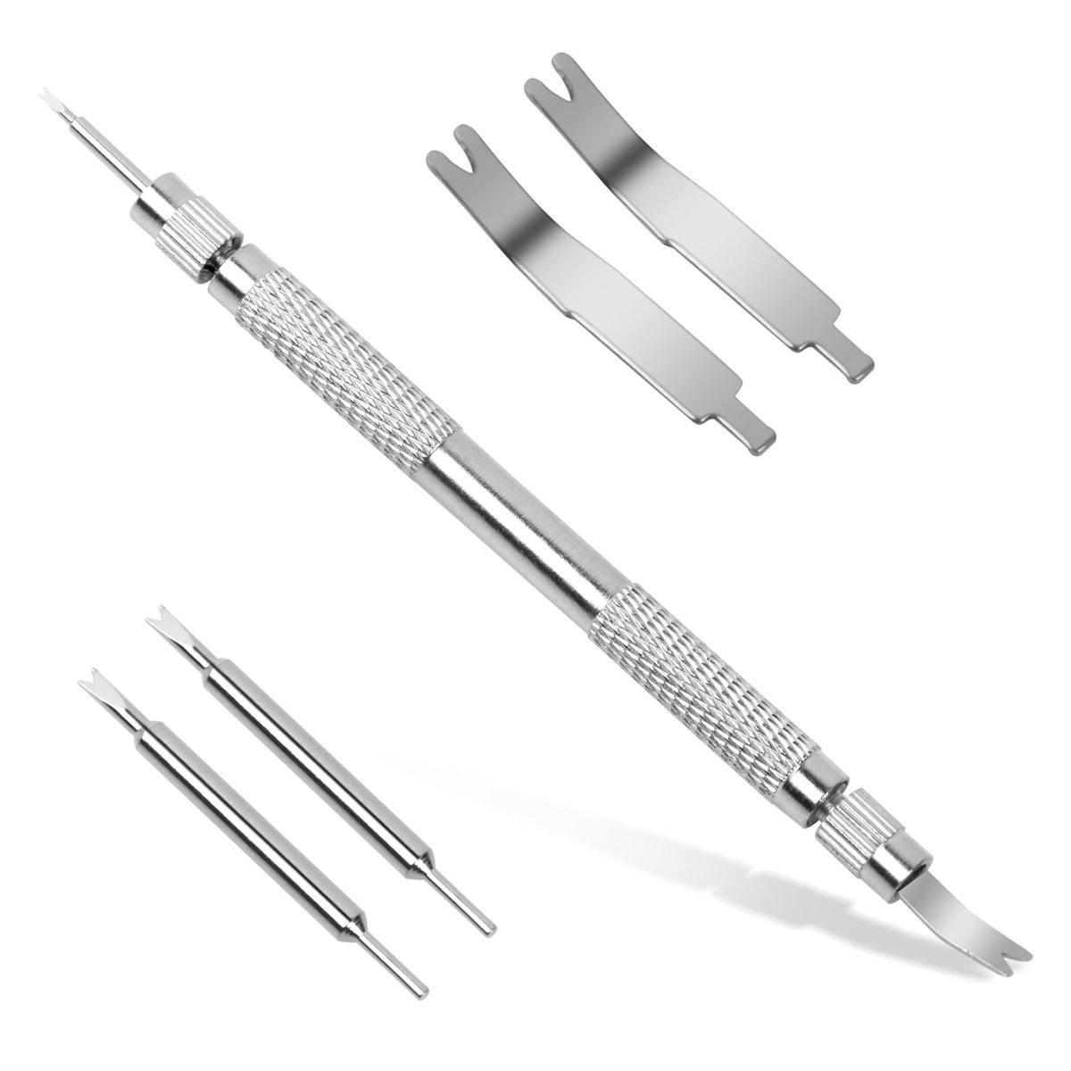 Cosensi - Dailygoody - Horloge Veerstang Gereedschap - 5-delige Tool Kit - Horlogeband Aanpassing - Reparatie Tool - Uniseks - Horloge Onderhoud