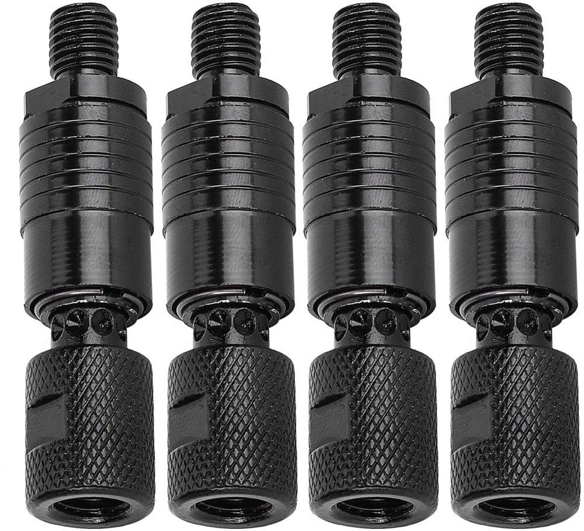 Dailygoods - Innovra - Dailygoody - Hengel Pod Connector Quick Release Adapter - Eenvoudige Installatie - Duurzaam en Compact - Zwart of Kleur - Beetverklikkers - Voor Visse