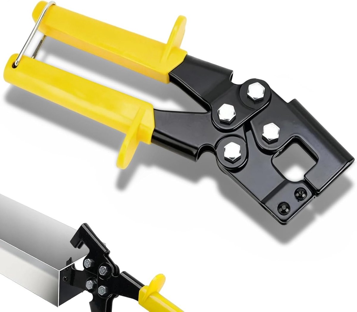 Professionele Drywall Tangen voor het Verbinden van Profielen, 220 mm, Ideaal voor Metalen Profielen en Gipsplaten Werk