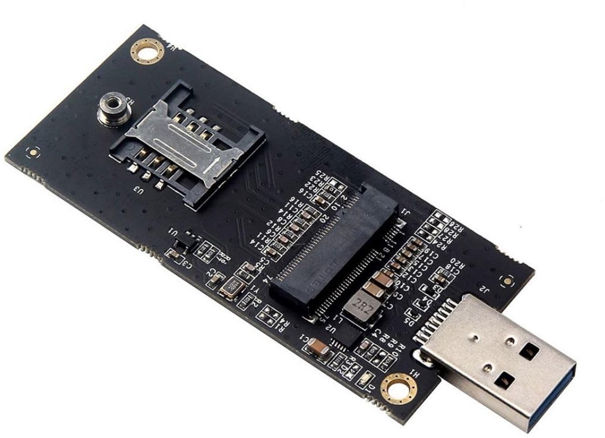Dailygoods - USB 3.0 Riser Card Adapter voor WWAN-kaarten met SIM-sleuf