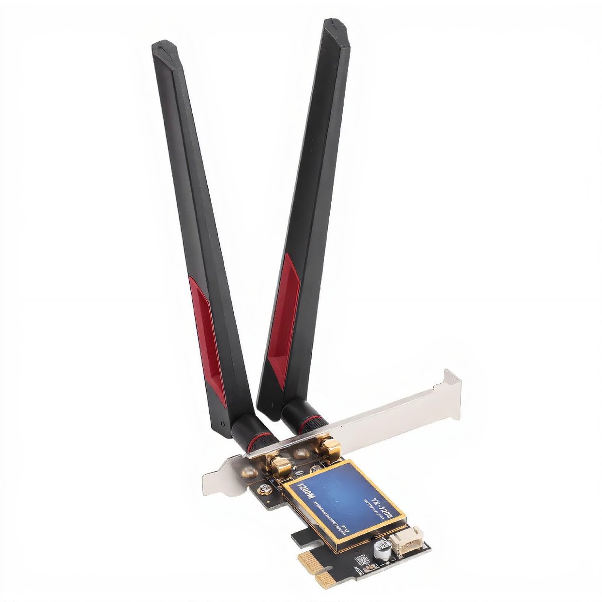 Dailygoods - PCIe WiFi-Kaart met Dubbele Antennes voor Hoge Snelheid