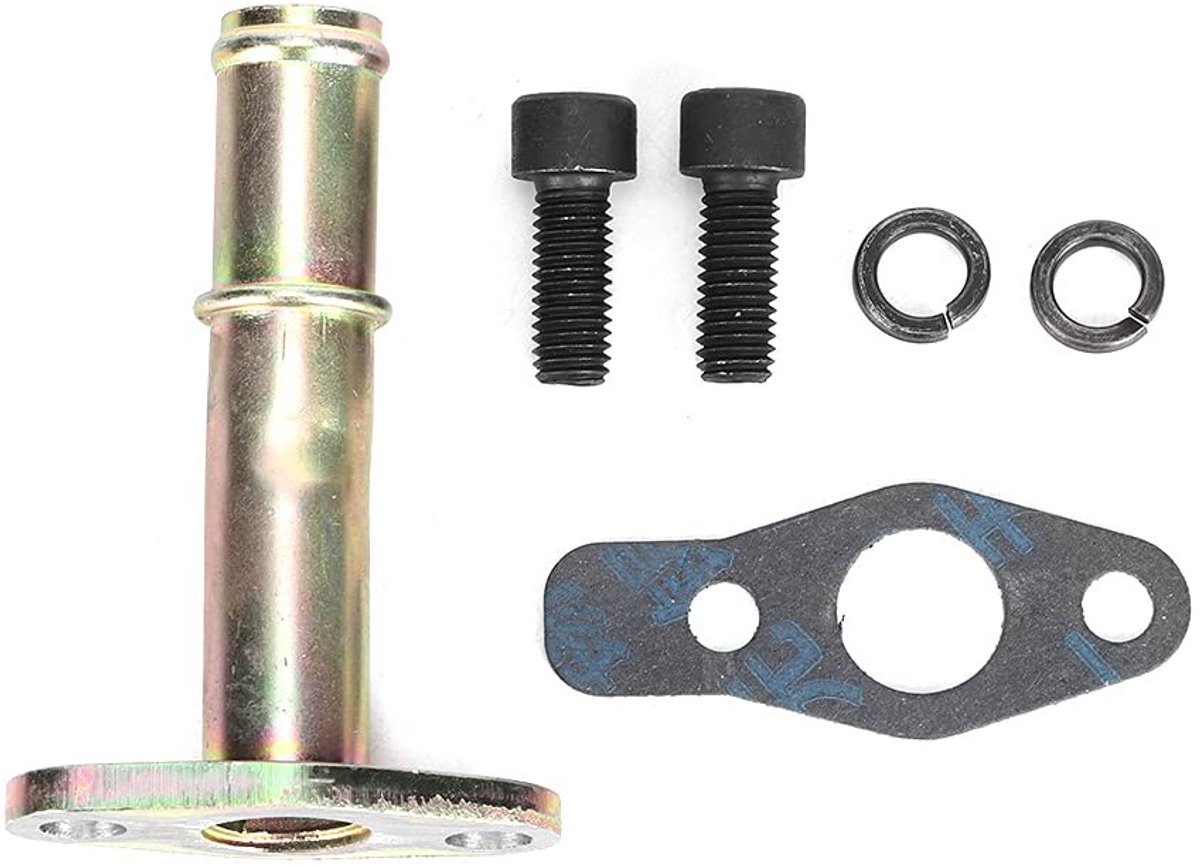 Dailygoods - Olietoevoerflens voor Turbo Olie Afvoer en Retourleiding