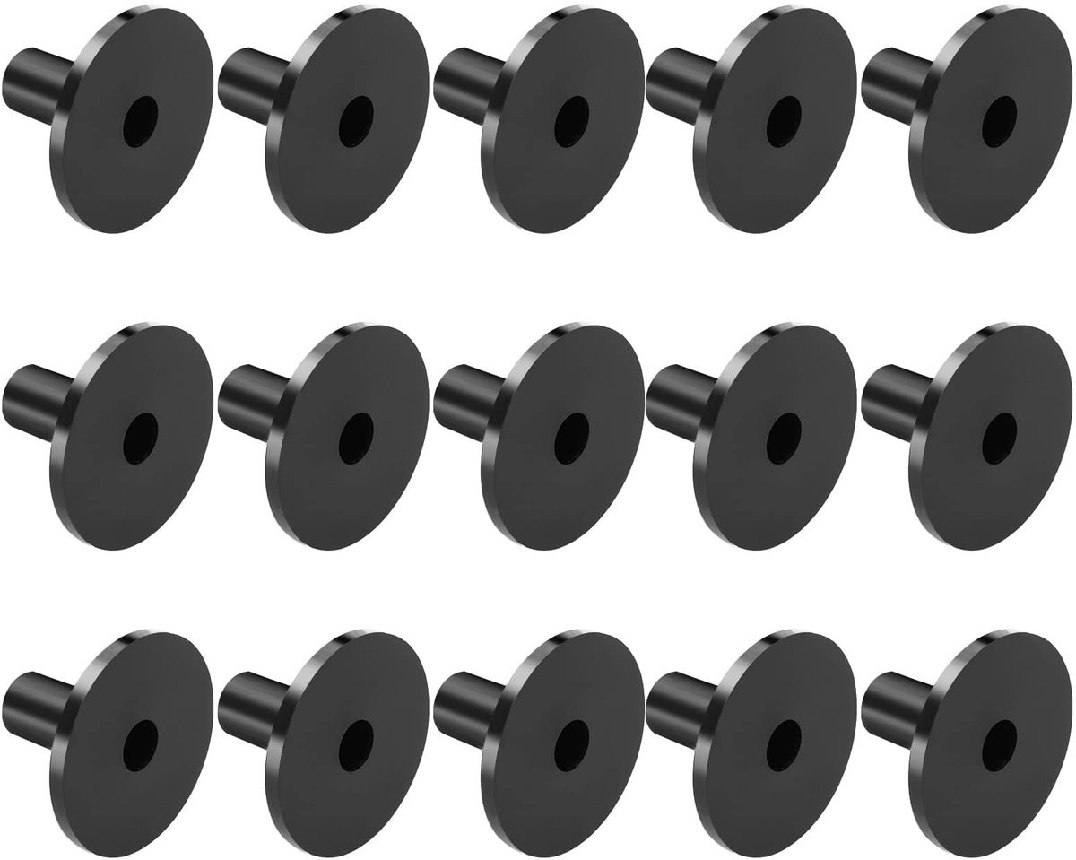 Dailygoods - 15 Stuks Kunststof Bekkenhoezen voor Drum Kits