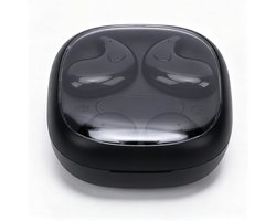 Dpofirs Slaap-oordopjes Draadloos Om Te Slapen met Oplaadetui, 2 Paar Kleine Bluetooth 6.0-oordopjes voor Werkoefeningen Reizen (BLACK)