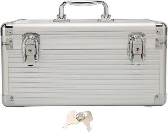 Allecto - Harde-schijfkoffer - 10-bay opslag - Aluminium - Multi-bescherming - Ideale opbergdoos voor 3,5 inch harde schijven - Geschikt voor... van Merkloos — afbeelding 4