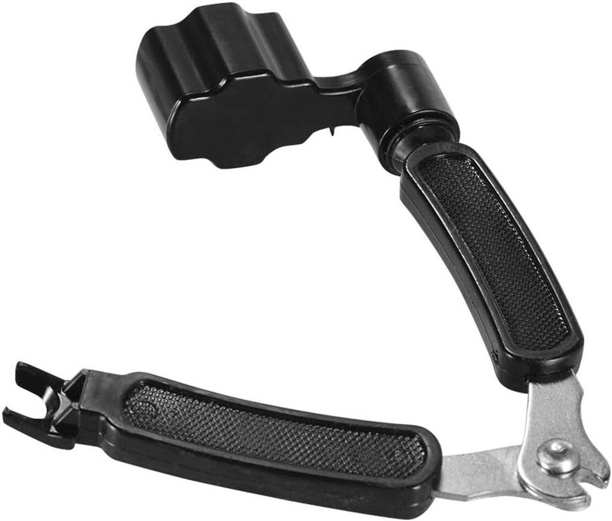 Gitaar Tool - Muziek Accessoire - Snaren Verwisselen - 3-in-1 Functie - Compact Ontwerp - Zwart