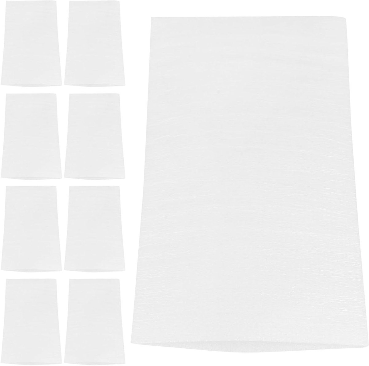 Beschermende Foam Zakjes - Verhuis Materiaal - Items Verpakken - Herbruikbaar Dempingsmateriaal - 100 Stuks - Wit
