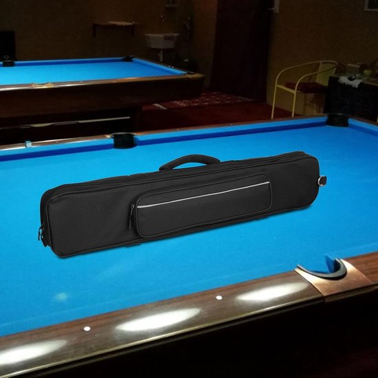 Biljartkeu Tas - Keuhoes Pool - Biljart Accessoires - Oxford Stof - 83 cm - Zwart — afbeelding 2