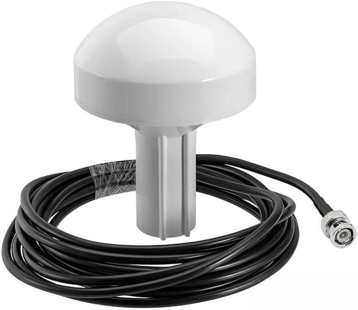 Marine GPS Antenne - Dual Systeem Ontvanger - Scheepsnavigatie Verbeteren - 28dB Signaal Versterking - 5M Kabel - Wit