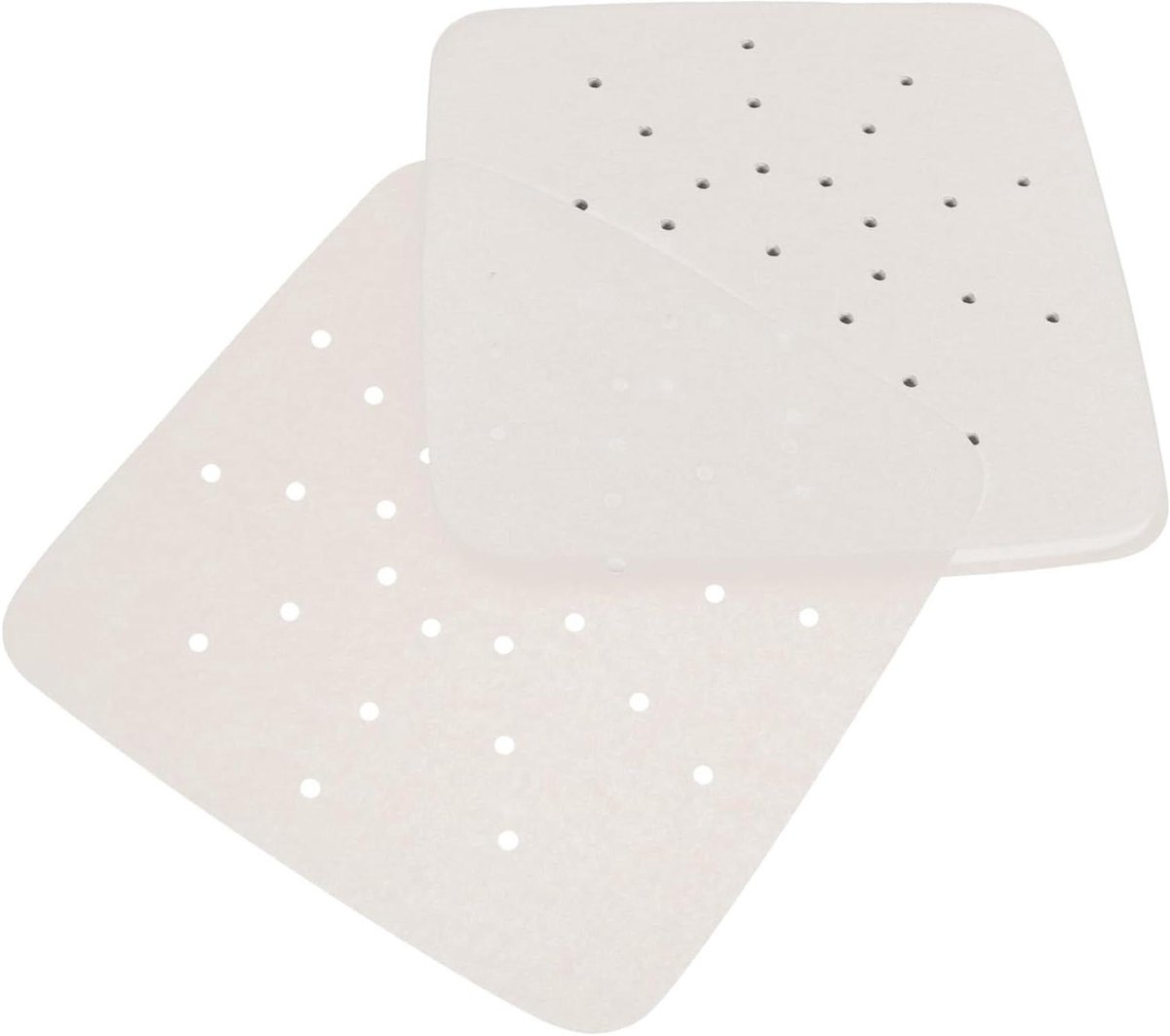 Airfryer Bakpapier - Vellen Luchtfriteuse - Bakken en Braden - Ademende Gaten - 200 Vellen - Wit