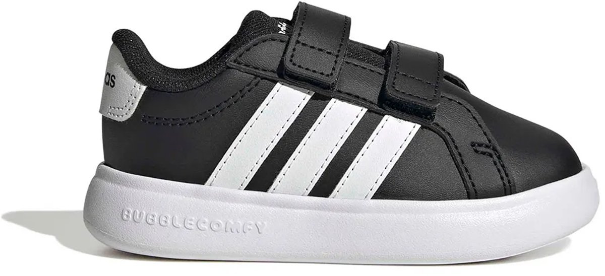 Adidas Grand Court 3.0 Bubble Babyschoenen Kinderen Zwart
