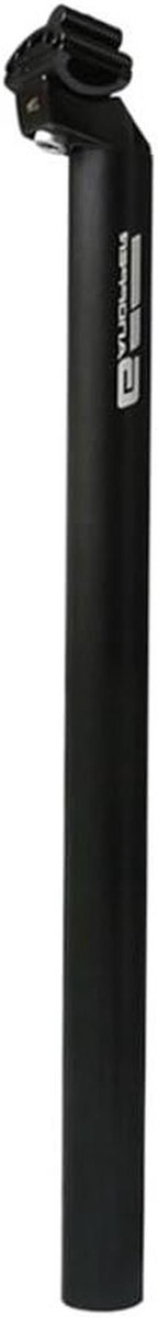 Fiets Zadelpen - Onderdeel Fiets - Comfortabel Fietsen - Verstelbare Zadelhoek - 450 mm Lengte - Mat Zwart