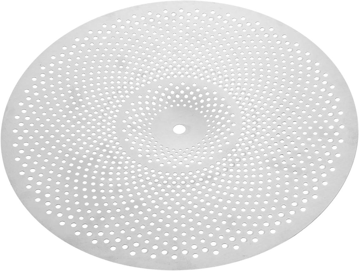 Cimbaal Hoezen - Drum Vilt - Oefenen Volume - Laag Geluid - 35 cm - Zilverkleurig