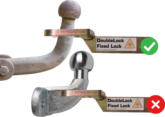 DoubleLock AK351 Fixed Lock - SCM gekeurd onderbouw disselslot voor de AL-KO AK351 van DoubleLock — afbeelding 4