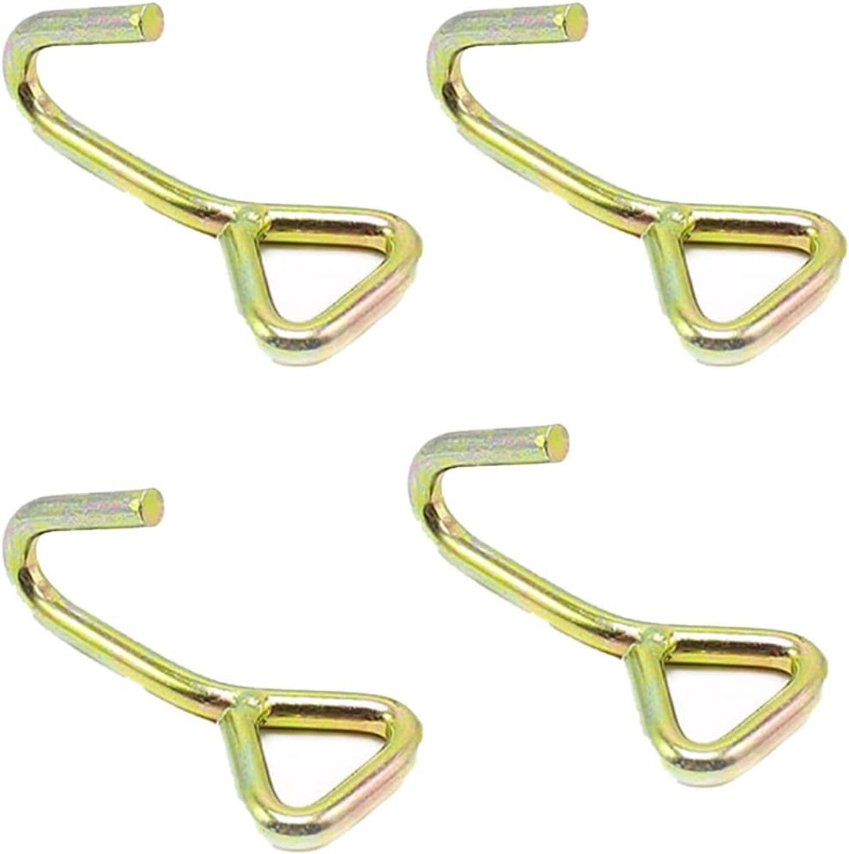 Zware Ratchet Haak 25 mm x 800 kg - Vervangingshaak voor Spanbanden, Trailers en Beveiliging