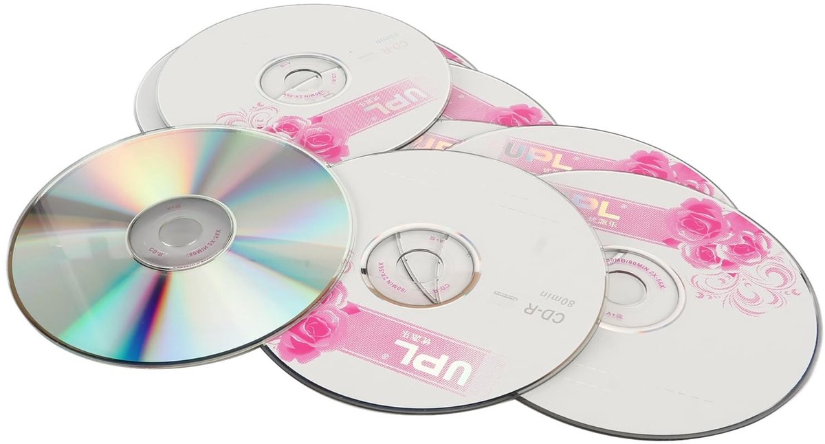 Analoog Opnamebare CD-R Schijven 700 MB voor Muziek Gegevens en Afbeeldingen