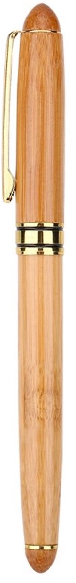 Kalligrafie Kunst Vulpen - Bamboe Multiplex Kalligrafie Pen - Brede Stub Beitelpuntige Penpunt - Schrijven Gothic Arabisch Cursief - Dagboek bijhouden Cadeaubenodigdheden - Geschreven 1,5 mm