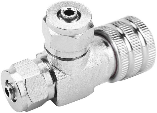 Allecto - Aquarium CO2 Bubble Counter - Precisie Doseringsventiel - Nadel Controleklep - Perfect voor Aquaria - CO2 Systeem - Voor Betere Plantengr...