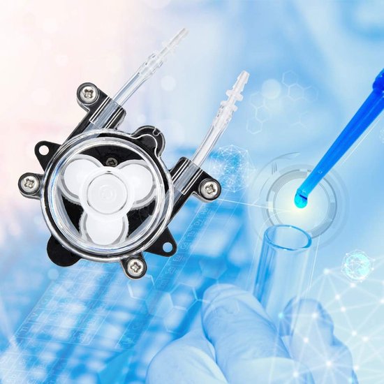 Allecto - Peristaltische Pomp - DC12V Mini Vloeistofpomp - Duurzaam en Eenvoudig te Installeren - Compact Formaat - Voor Experimenten en Biochemisc... van Merkloos — afbeelding 3