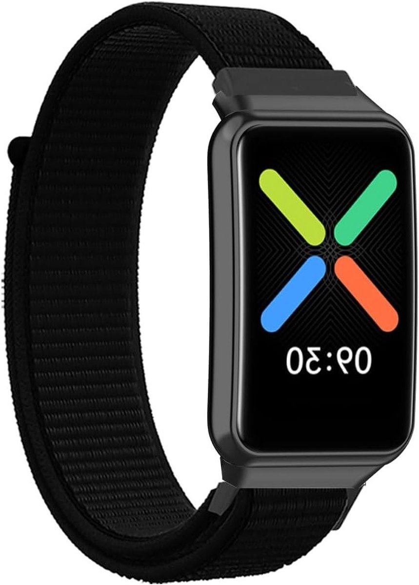 Ademend Sport Armband voor Smartwatch, Nylon Vervangband, Comfortabele Horlogeband voor Actieve Levensstijl