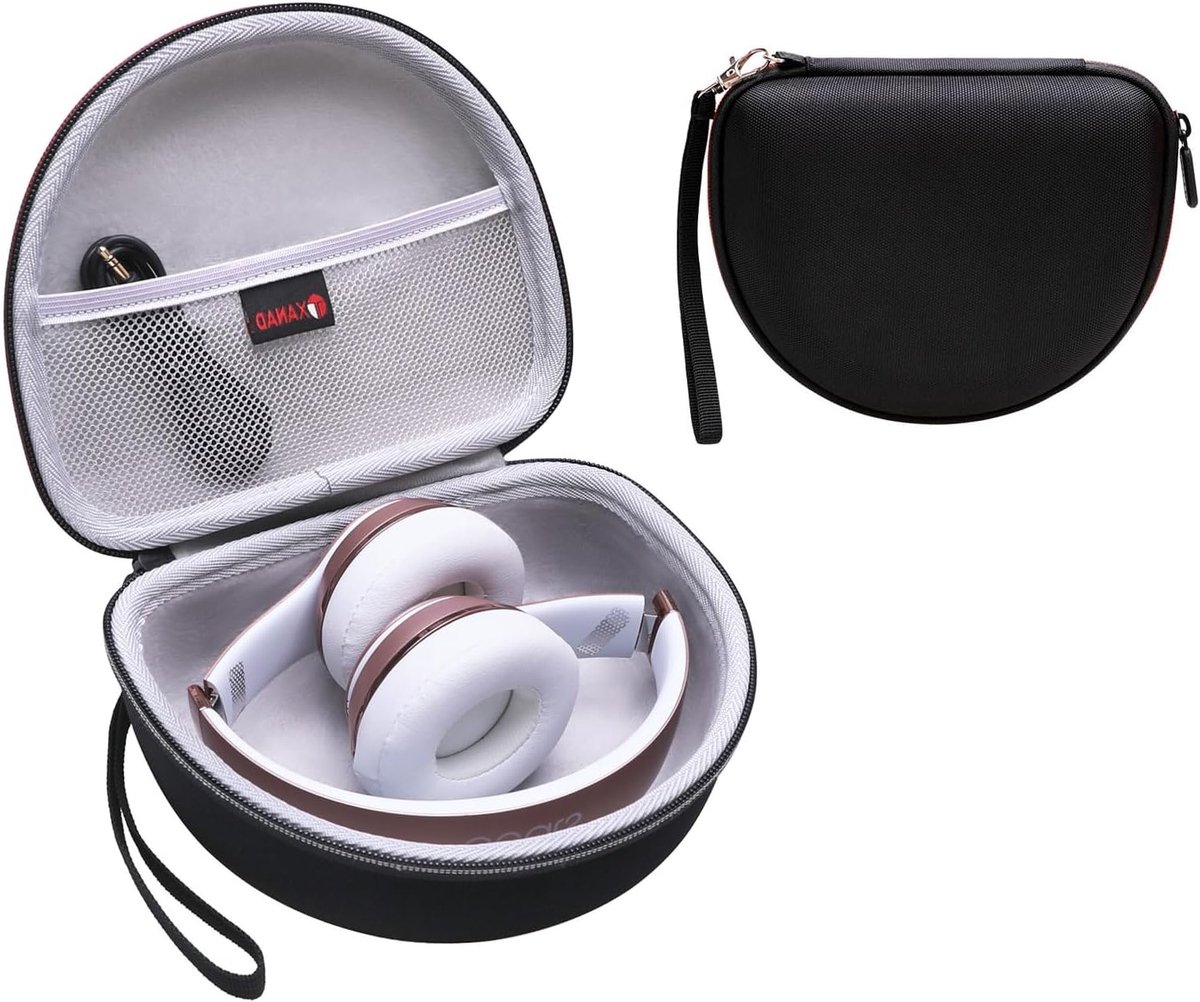 Hoofdzakelijke Hoofdtelefoon Case voor Bluetooth Hoofdtelefoons - Opvouwbaar en Beschermend Ontwerp voor JBL Tune 510BT en 520BT