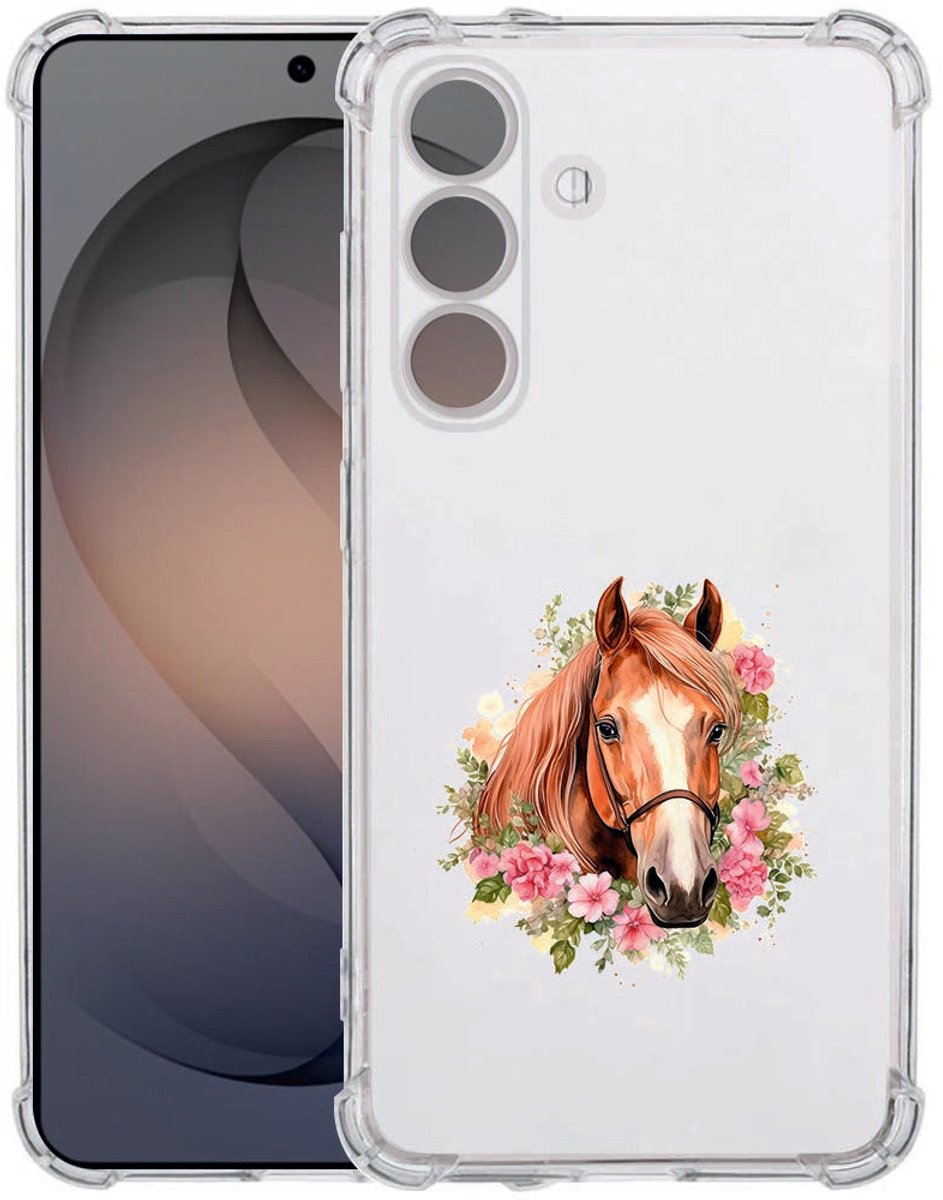 TPU Siliconen Hoesje Samsung Galaxy S26 Paard Antishock
