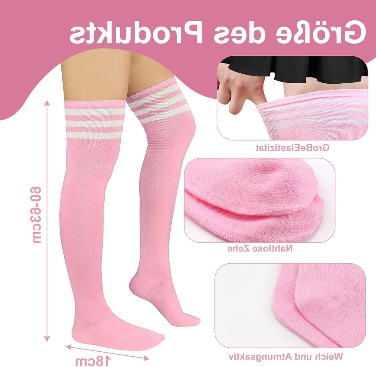 Dames Extra Lange Thigh High Kousen voor Comfort en Warmte - Ideaal voor Koude Dagen en Modeaccessoires