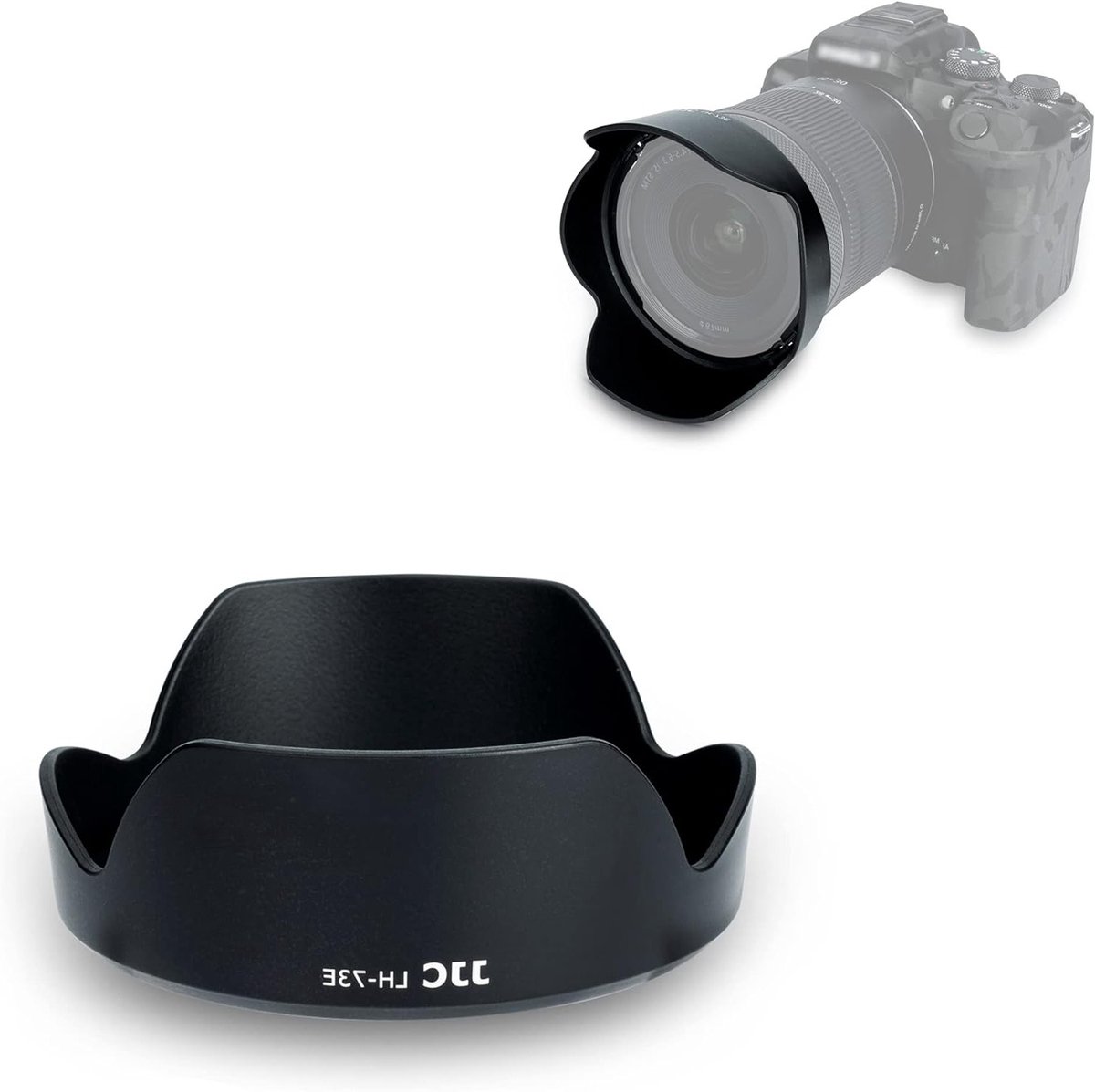 Reversible Bayonet Lens Hood voor Canon RF 15-30mm F4.5-6.3 IS STM - Vermindert Lensflare, Voorkomt Reflecties en Beschermt de Lens