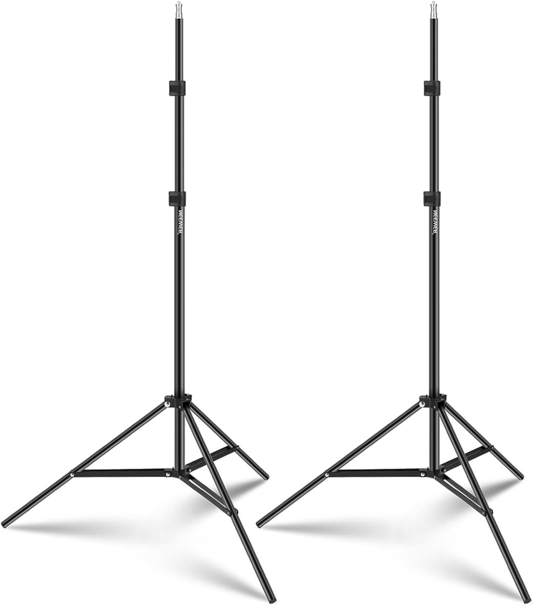 Fotolichtstandaard 210 cm voor Fotografie en Video (Set van 2)