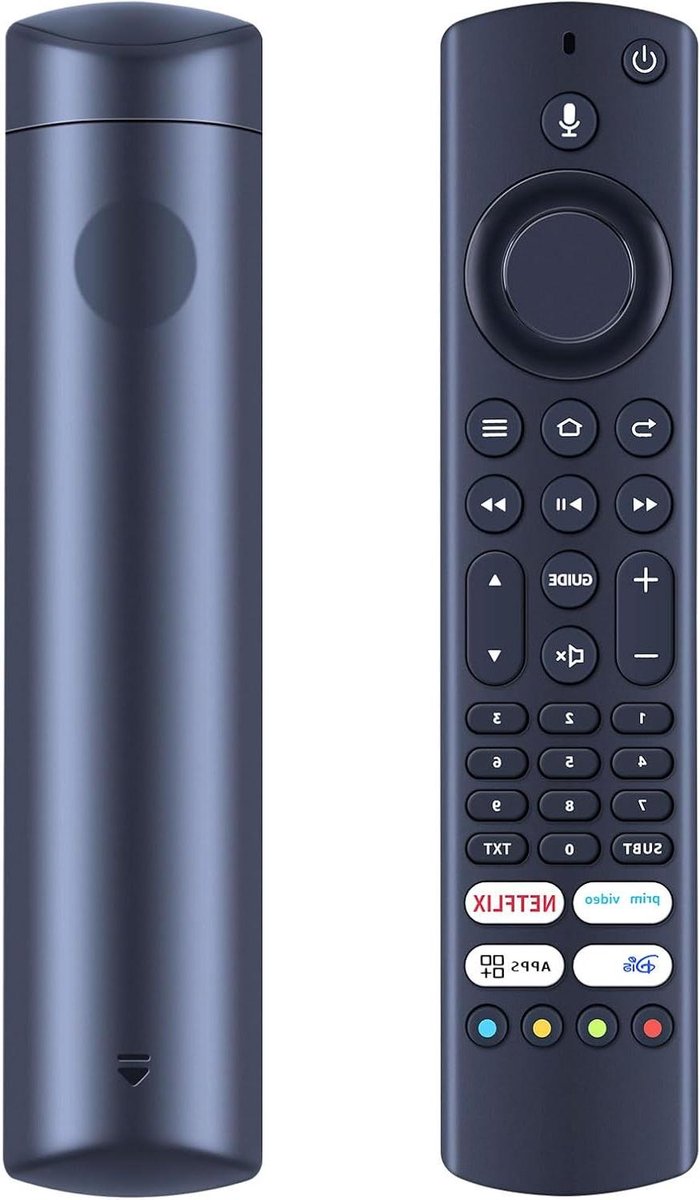 Afstandsbediening - Smart TV Controller - TV Bediening - Geen Programmering Nodig - 10 x 5 x 2 cm - Zwart