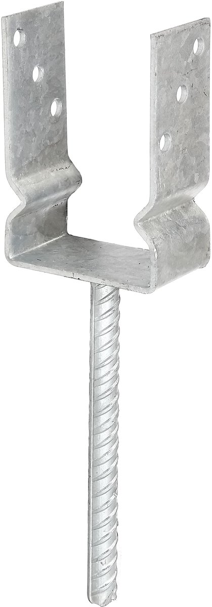 GAH Alberts Beslag U-paalhouders lichte breedte 91 mm