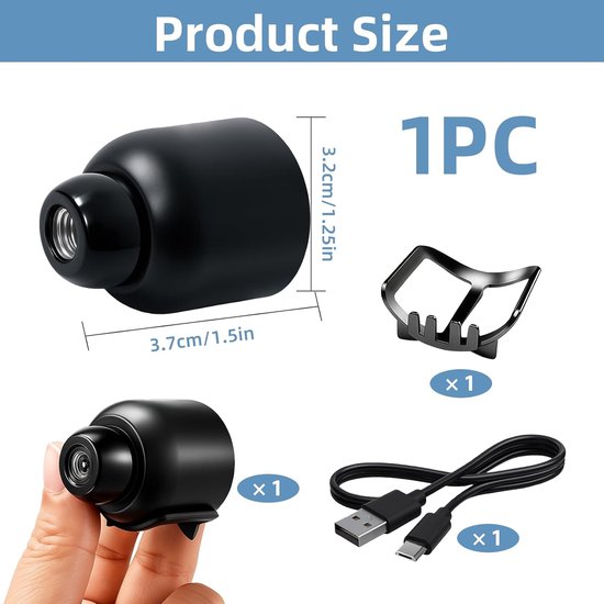 Verborgen Camera - Spy Camera - Spionage - Opname Camera — afbeelding 3