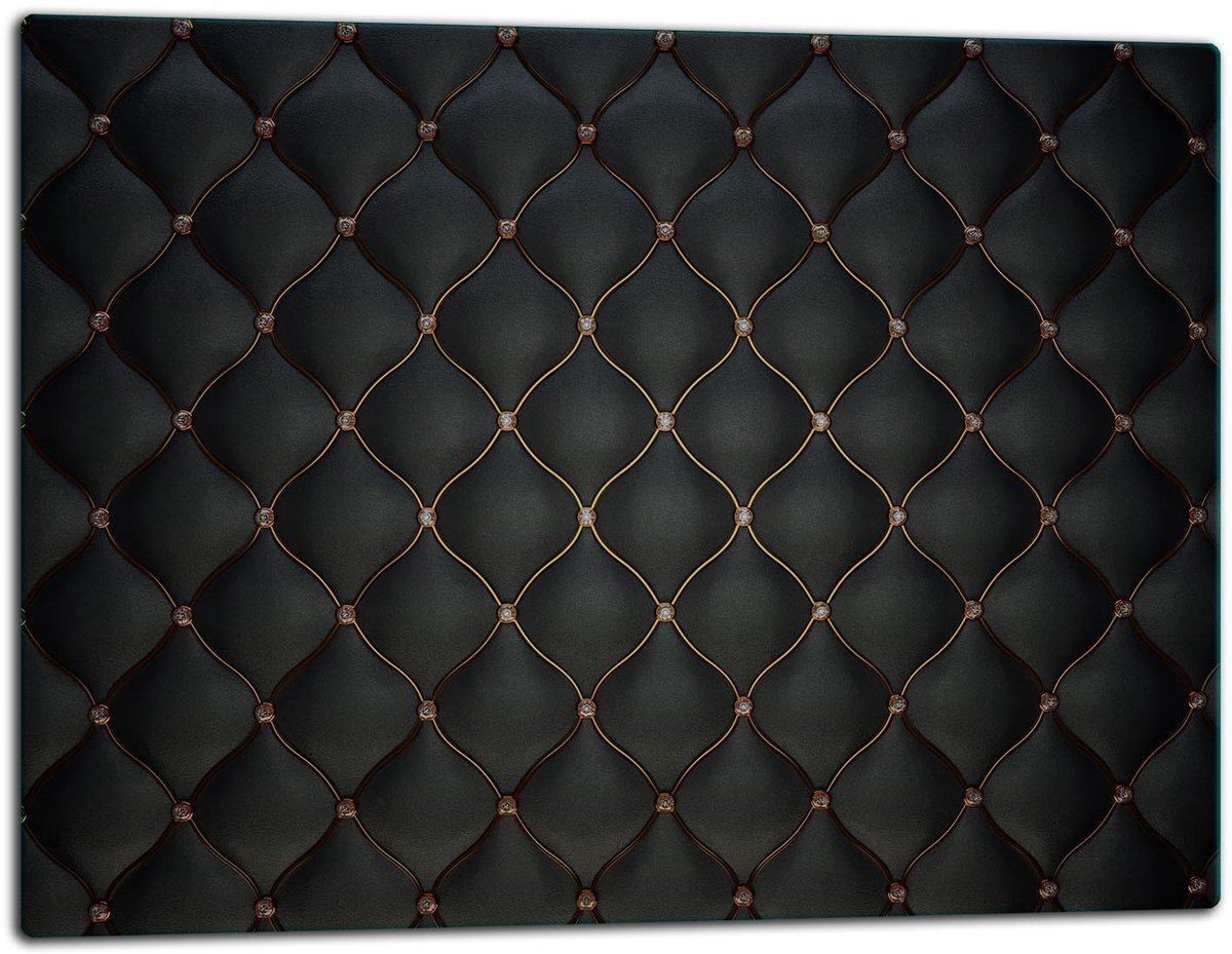 TMK ArtDeko - Snijplank - Veiligheidsglas - 52x40 cm - Antislip