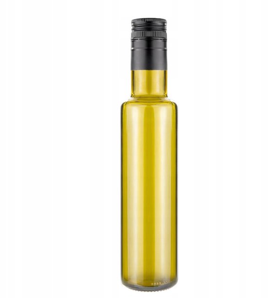 Bimberek Dorica - Glazen Fles - 250ml - Olijfolie en Azijn - Met Dop van Bimberek — afbeelding 2