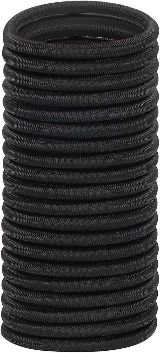 Bungee Shock Cord - 1/2"x49ft Polyester Marine Grade - Elastic String Replacement voor Zero Gravity Chair - Kayak Camping Tent Pole Cargo Tie Downs