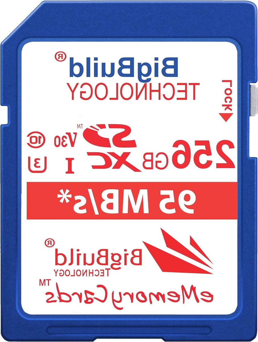 Geheugenkaart - SDXC kaart - Video Opnames - UHS-I U3 Class 10 - 256GB - Zwart