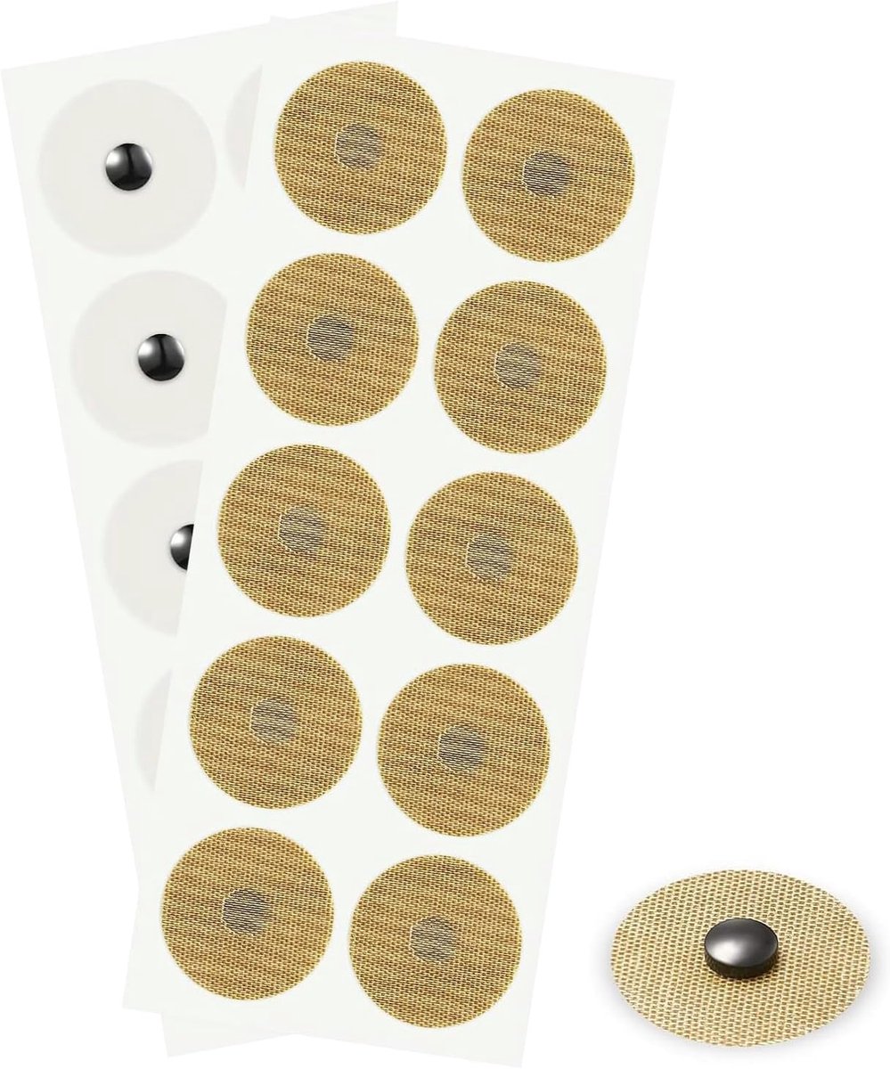 2 sheets 20 magnets - magnetische patches - acupressuur patches - acupunctuur magnetische patches - magnetische acupressuur patches voor magnetische veldtherapie - knieën - rugpijn verlichting